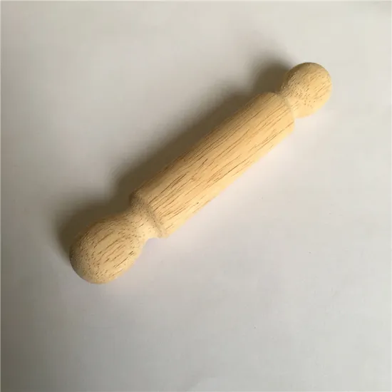 5inch Oak Wood Mini Rolling Pin for Children