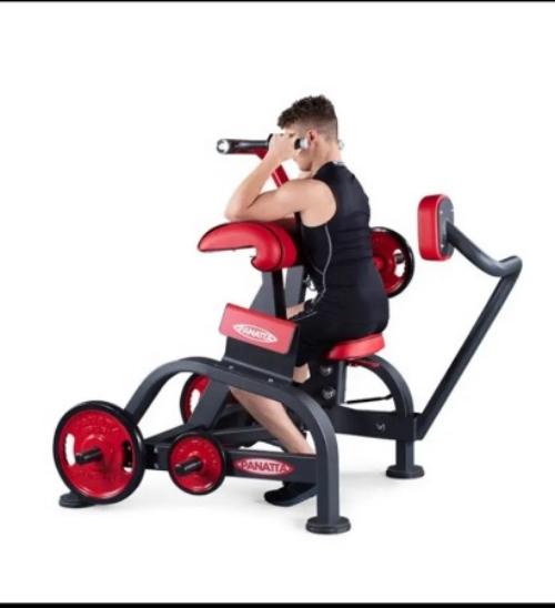 Seated Bicep Tricep Curl Fitness Arm Preacher Bench