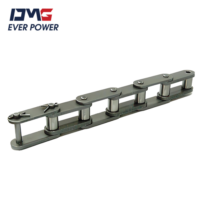 Holzförderkette & Anhaftungen