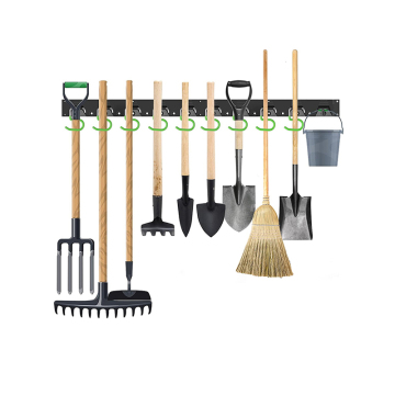 Easy Installation Garden Storage Wall Mount Rack for Tools
