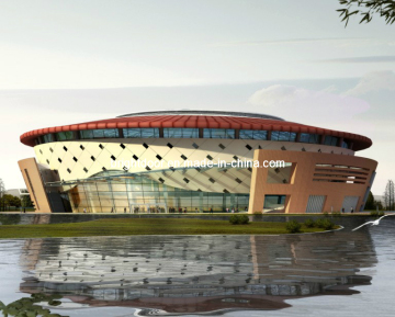 Round Special Shape Glass Curtain Wall (CL-C1010)