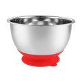 Silicone Sucker Base Stainless Steel Mixing Bowl