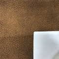 PU two tone Synthetic Artificial Faux leather for sofa covers