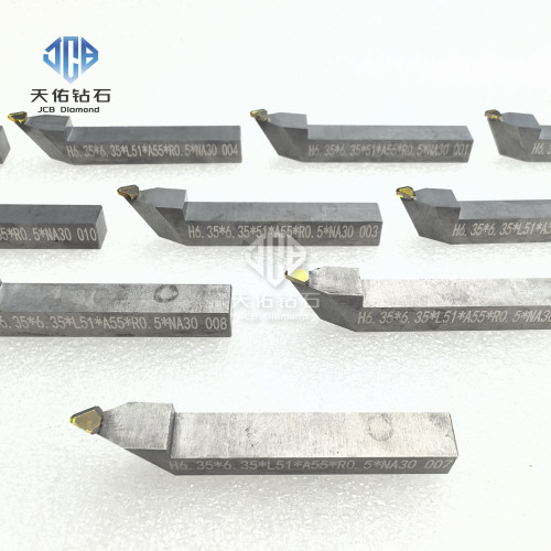 Ferramentas de corte diamantadas de cristal único projetadas especificamente para usinagem de moldes ópticos de alta precisão