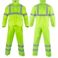 Custom Reflect Men'S Construction Reflective Safety Raincoat