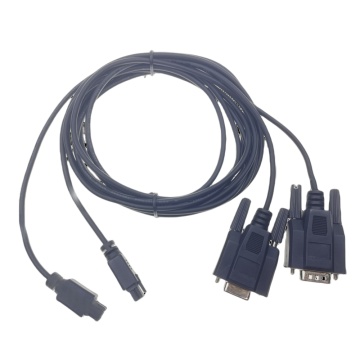 D-SUB 9P オスとメス - 6P ハウジング