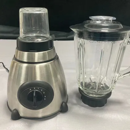 Stainless Steel 4-in-1 Kitchen Appliances: Vitamix Juicer, Blender, NutriBullet, and Electric Blender for Smoothies and Liquid Foods