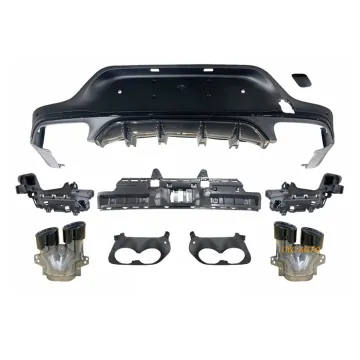 GLC Class X253 Tuning Rear Diffuser for Mercedes-Benz GLC43 Coupe 2020