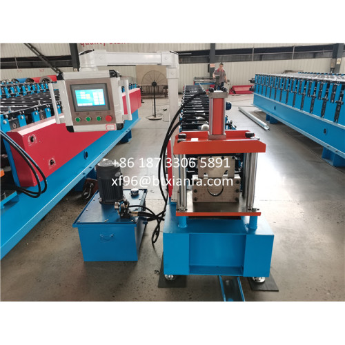  Raingutter Making Machine Hydraulic Round Rain Gutter Machine Factory