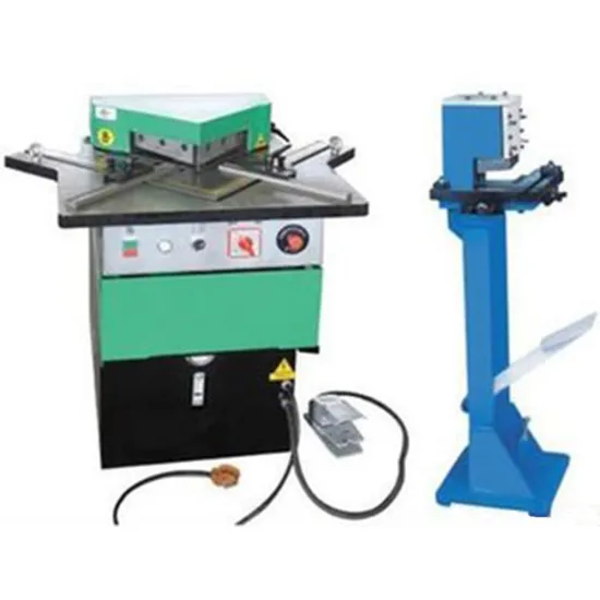 Sheet Metal Hydraulic Fixed Corner Variable Angle Notcher for Air Duct and Tube Making