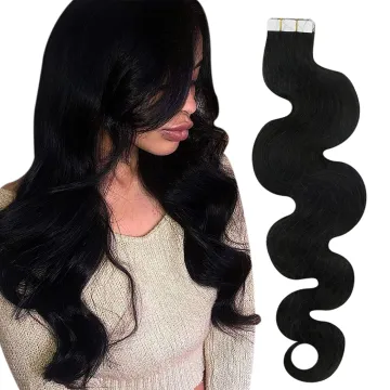 Raw Virgin Cuticle Aligned Hair 100 Brazilian Human Hair Body Wavy tape Ins Extensions