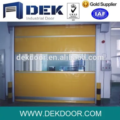 Durable pvc fast automatic electric door
