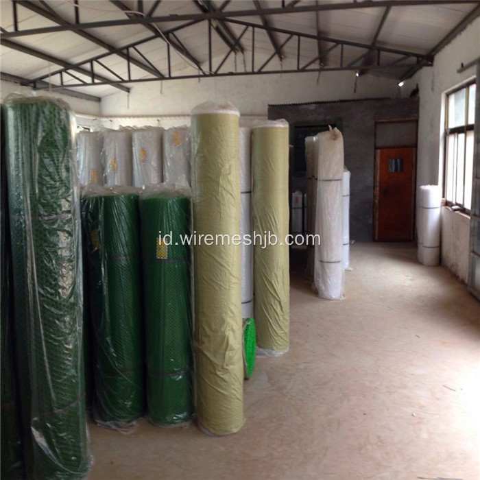 PVC Coted Hexagonal Wire Netting Untuk Rumah Ayam