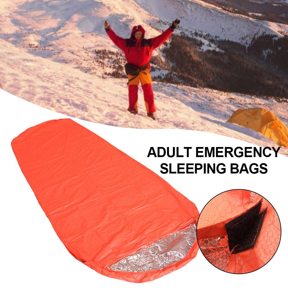Camping Thermal Insulation Sleeping Bag Outdoor Expedition Emergency