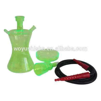 All glass sheesha pipes smoking glass pot nargile shisha hookah with suitcase