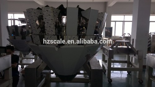 Snack Food Packing Machine with Multihead Weigher