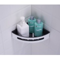 White Wall Mounted Corner Shower Organizer