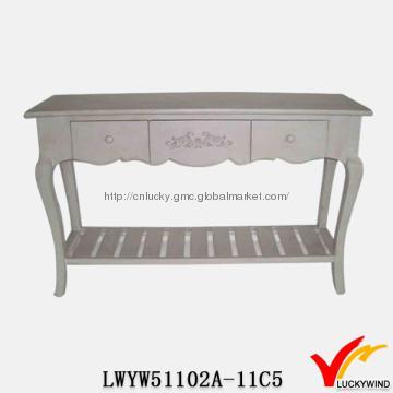 antique french console table