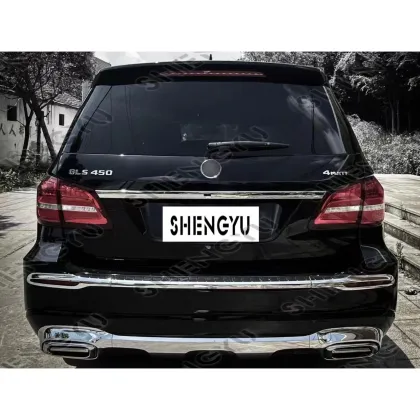 Benz GLS X166 2016-2019 Car Body Kit Bumper Eyebrows Maybach Upgrade