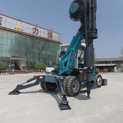 SDLQ 20m Helical Pile Driver: Sheet Pile Driver and Crawler Pile Driver for Construction