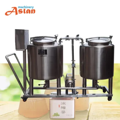 100L Combined Oil Flavor Heating Mixing Tank for Sugar Sauce Cooking and Cosmetics