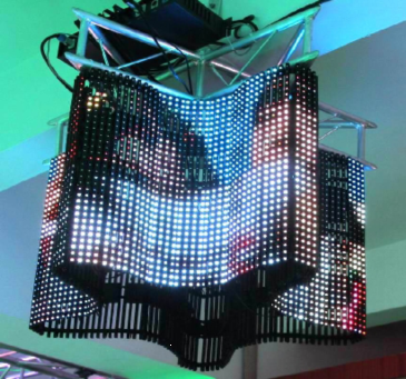 Priva P10 Soft LED Mesh Curtain Display