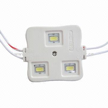 LED sign injection 5630 LED modules, 3 LEDs, CE approved, RoHS Directive-compliant