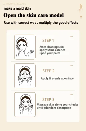 Ginseng Essence Oil Moisturizing Face Oil for Skin Care