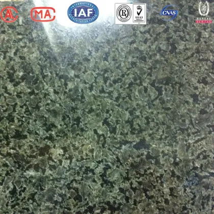 Hot sale 20mm Bush hammered Cindy Green Granite Tiles