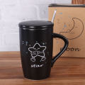 Lua e estrela de caneca