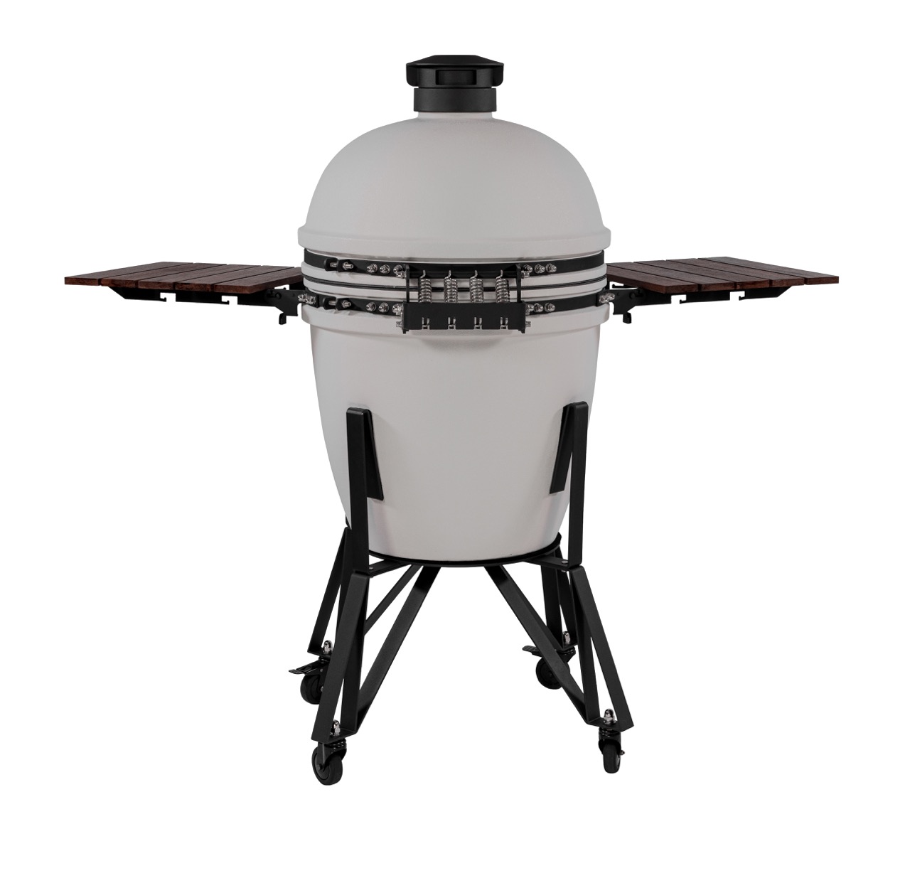 21.5 inch white kamado grill