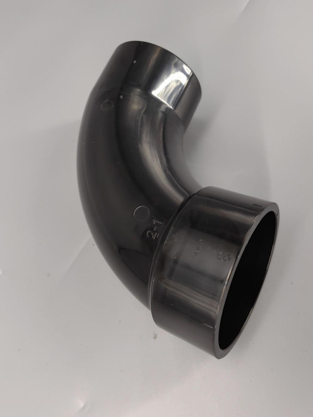 ABS fittings 3 inch 90° EXTRA LONG TURN STREET ELBOW