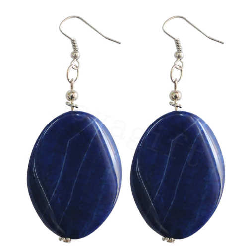 Natural Gemstone Agate Earring