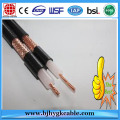 Fire alarm coaxial power cable