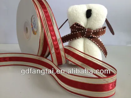 Glitter red lalaloopsy ribbon