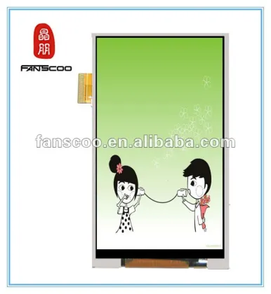 high quality 3.5"mirror cell phone lcd screen display for nokia N96 and ZTE