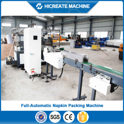 Economic HC-PS-A 100% automatic plastic bag packing machine for face tissue
