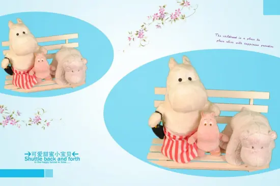 The lovely hippopotamus family