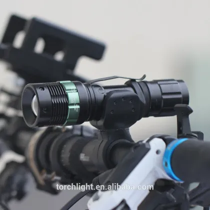 bicycle torch long focus beam adjustable torch for outdoor bicycle riding
