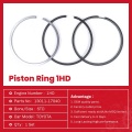 Pièces de moteur diesel Toyota 1HD Rings de piston 13011-17040