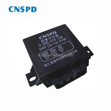 6 pin 24v flasher relay untuk bahaya isyarat giliran elektronik dalam trak Mercedes