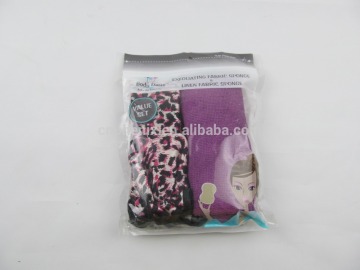 2015 hot bath set with hair-drying cap and double layer bath cap