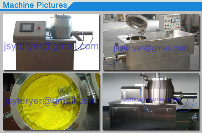 Mixing Granulator for Drying Wet Raw Material