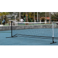 Portable pickle ball post with net