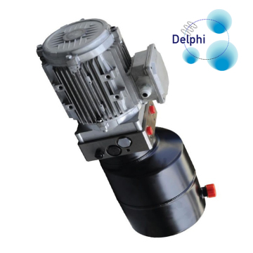 China Double Acting 12V/24V/48V DC 220V Electro Hydraulic Power Unit พร้อมปั๊มเทรลเลอร์ระยะไกล