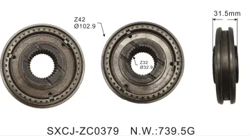 Manual Gearbox Parts OK62A17260/OK72A17260/OK67A17260/OK72H17260 for Kia Mazda