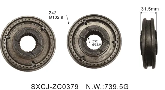 Manual Gearbox Parts OK62A17260/OK72A17260/OK67A17260/OK72H17260 for Kia Mazda