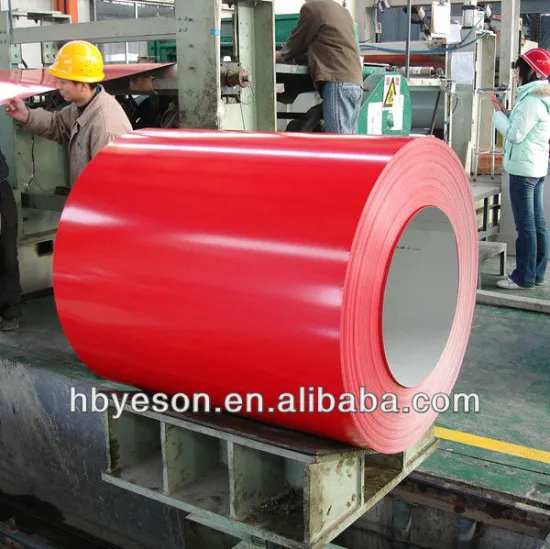 factory direct prepaint galvanized steel coil/color coated steel coil