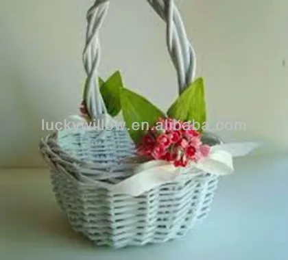 the newest wicker flower basket