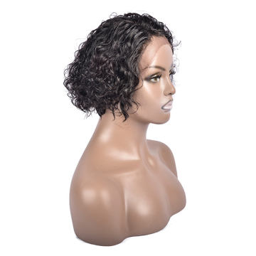 Tuneful under 100 Human Hair Wigs For Black Women 004 mama curl bob wig Pre Plucked Pixie Cut Glueless Lace Front Human Hair